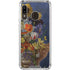 Tabby Cat with Flowers by Nene Thomas Galaxy A30 Clear Case