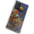 Tabby Cat with Flowers by Nene Thomas Galaxy A52 5G Clear Case