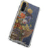 Tabby Cat with Flowers by Nene Thomas Galaxy A54 5G Clear Case
