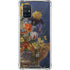 Tabby Cat with Flowers by Nene Thomas Galaxy A71 5G Clear Case