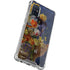 Tabby Cat with Flowers by Nene Thomas Galaxy A71 5G Clear Case