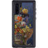 Tabby Cat with Flowers by Nene Thomas Galaxy Note 10 Waterproof Case