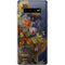 Tabby Cat with Flowers by Nene Thomas Galaxy S10 Plus Skin