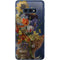Tabby Cat with Flowers by Nene Thomas Galaxy S10e Skin