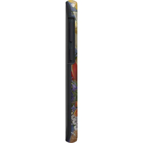 Tabby Cat with Flowers by Nene Thomas Galaxy S20 Ultra 5G Pro Case