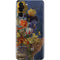Tabby Cat with Flowers by Nene Thomas Galaxy S21 5G Skin