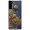 Tabby Cat with Flowers by Nene Thomas Galaxy S21 FE Clear Case