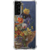 Tabby Cat with Flowers by Nene Thomas Galaxy S21 FE Clear Case