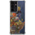 Tabby Cat with Flowers by Nene Thomas Galaxy S21 Ultra 5G Clear Case