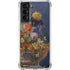Tabby Cat with Flowers by Nene Thomas Galaxy S22 Clear Case