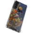 Tabby Cat with Flowers by Nene Thomas Galaxy S22 Plus Clear Case