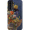 Tabby Cat with Flowers by Nene Thomas Galaxy S22 Pro Case