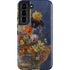 Tabby Cat with Flowers by Nene Thomas Galaxy S22 Pro Case