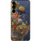 Tabby Cat with Flowers by Nene Thomas Galaxy S22 Skin