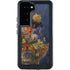 Tabby Cat with Flowers by Nene Thomas Galaxy S23 Waterproof Case