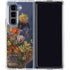 Tabby Cat with Flowers by Nene Thomas Galaxy Z Fold5 5G Clear Case