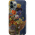 Tabby Cat with Flowers by Nene Thomas iPhone 11 Pro Lite Case