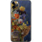 Tabby Cat with Flowers by Nene Thomas iPhone 11 Pro Max Skin