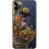 Tabby Cat with Flowers by Nene Thomas iPhone 11 Pro Max Skin