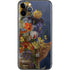 Tabby Cat with Flowers by Nene Thomas iPhone 11 Pro Skin