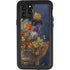Tabby Cat with Flowers by Nene Thomas iPhone 11 Pro Waterproof Case