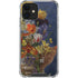 Tabby Cat with Flowers by Nene Thomas iPhone 12 Clear Case