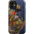 Tabby Cat with Flowers by Nene Thomas iPhone 12 Mini Impact Case