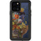Tabby Cat with Flowers by Nene Thomas iPhone 12 Pro Waterproof Case