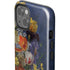 Tabby Cat with Flowers by Nene Thomas iPhone 14 Impact Case