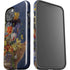 Tabby Cat with Flowers by Nene Thomas iPhone 14 Plus Impact Case