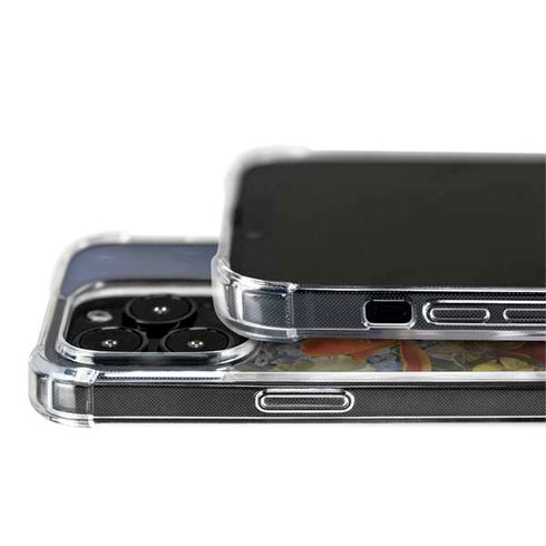 Tabby Cat with Flowers by Nene Thomas iPhone 14 Pro MagSafe Case