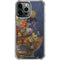 Tabby Cat with Flowers by Nene Thomas iPhone 15 Pro Max Clear Case