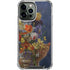 Tabby Cat with Flowers by Nene Thomas iPhone 15 Pro Max Clear Case