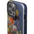 Tabby Cat with Flowers by Nene Thomas iPhone 14 Pro Max Impact Case