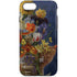 Tabby Cat with Flowers by Nene Thomas iPhone 8 Pro Case