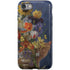 Tabby Cat with Flowers by Nene Thomas iPhone SE (2nd & 3rd Gen) Pro Case