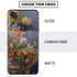 Tabby Cat with Flowers by Nene Thomas iPhone SE (2nd & 3rd Gen) Skin