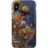 Tabby Cat with Flowers by Nene Thomas iPhone XS Pro Case