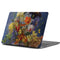 Tabby Cat with Flowers by Nene Thomas Apple MacBook Pro 13-inch Skin