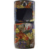 Tabby Cat with Flowers by Nene Thomas Motorola RAZR Skin