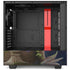 Tabby Cat with Flowers by Nene Thomas NZXT H510 Compact ATX Mid-Tower Case Skin