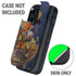 Tabby Cat with Flowers by Nene Thomas Otterbox Defender iPhone Skin
