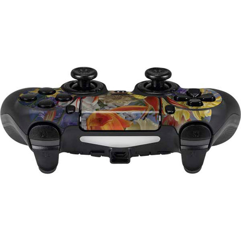 Tabby Cat with Flowers by Nene Thomas PS4/PC SCUF Impact Controller Skin