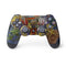 Tabby Cat with Flowers by Nene Thomas PS4 Pro/Slim Controller Skin