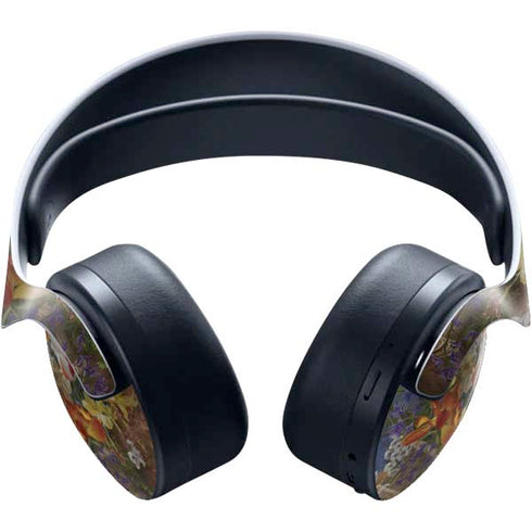 Tabby Cat with Flowers by Nene Thomas PULSE 3D Wireless Headset for PS5 Skin