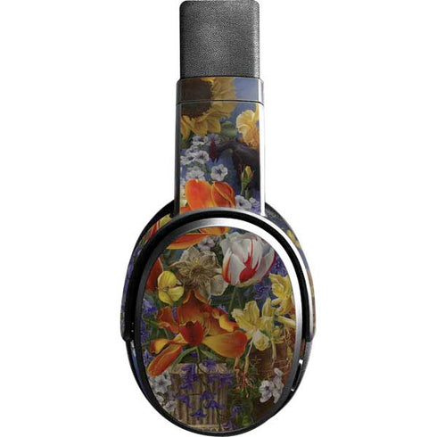 Tabby Cat with Flowers by Nene Thomas Skullcandy Crusher Wireless Skin
