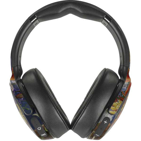 Tabby Cat with Flowers by Nene Thomas Skullcandy Venue Skin