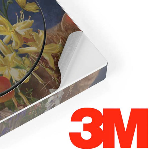 Tabby Cat with Flowers by Nene Thomas Xbox Adaptive Controller Skin