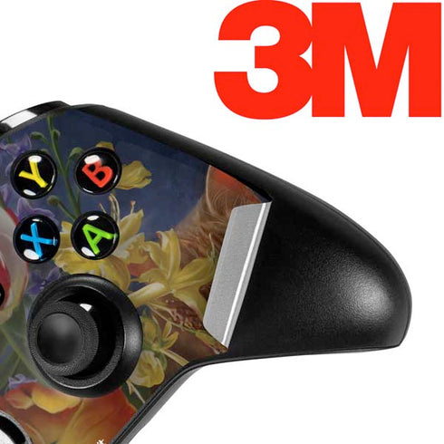 Tabby Cat with Flowers by Nene Thomas Xbox One S All-Digital Edition Bundle Skin