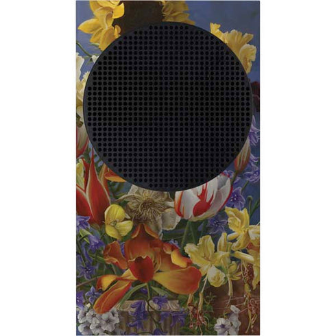 Tabby Cat with Flowers by Nene Thomas Xbox Series S Bundle Skin